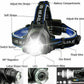 Ultra Bright Rechargeable LED Headlamp with Adjustable Zoom