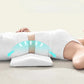 Contoured Lumbar Sleep Support Pillow for Lower Back Positioning