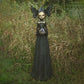 Dark Witch Sculpture Decorative Figure for Halloween Display