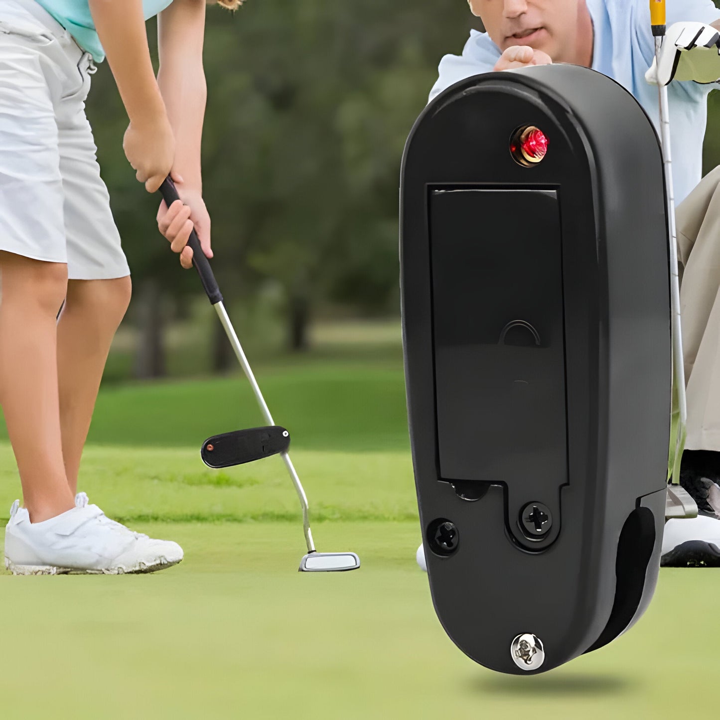 Laser Putting Alignment Guide with Putter Clip and Visible Beam