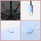 Button Activated Umbrella with 360 Degree Rotating Handle and Hook Storage Design