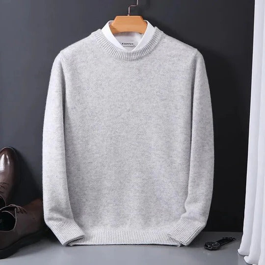Men’s Crew Neck Jumper for Cold Weather Daily Wear