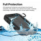 Solar Power Bank with Dual USB and Built-In LEDs, 500000mAh Weather Resistant