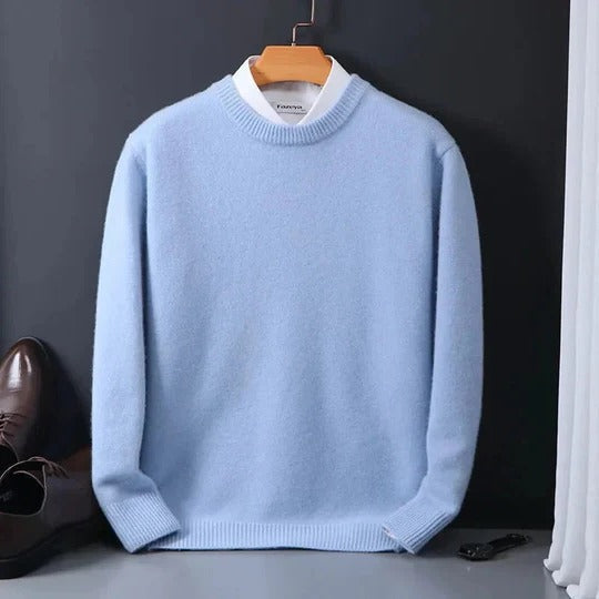Men’s Crew Neck Jumper for Cold Weather Daily Wear