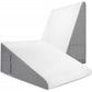 Triangular Memory Foam Wedge Pillow for Elevated and Restful Sleep