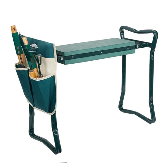 Ergonomic Garden Kneeler and Seat for Comfortable Gardening Support
