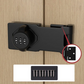 Combination Cam Lock with 1,000 Code Options and Chrome Dials, Dual Baseplate Design
