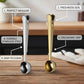 Tea Scoop with Built-In Bag Clip and One Teaspoon Measure, Stainless Steel