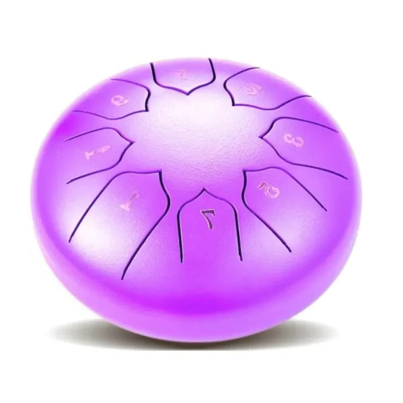 Musical 8-Tone Rain Drum for Relaxation and Music Practice