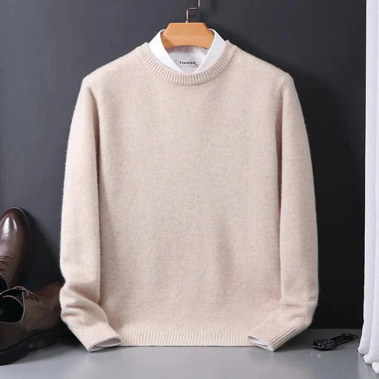 Men’s Crew Neck Jumper for Cold Weather Daily Wear