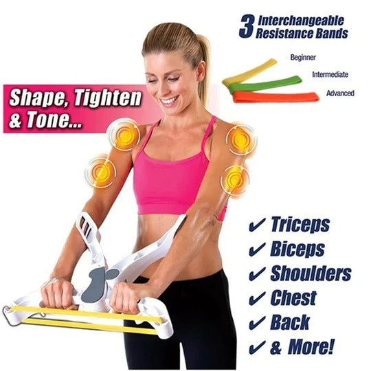 At-Home Arm and Shoulder Resistance Exercise Trainer