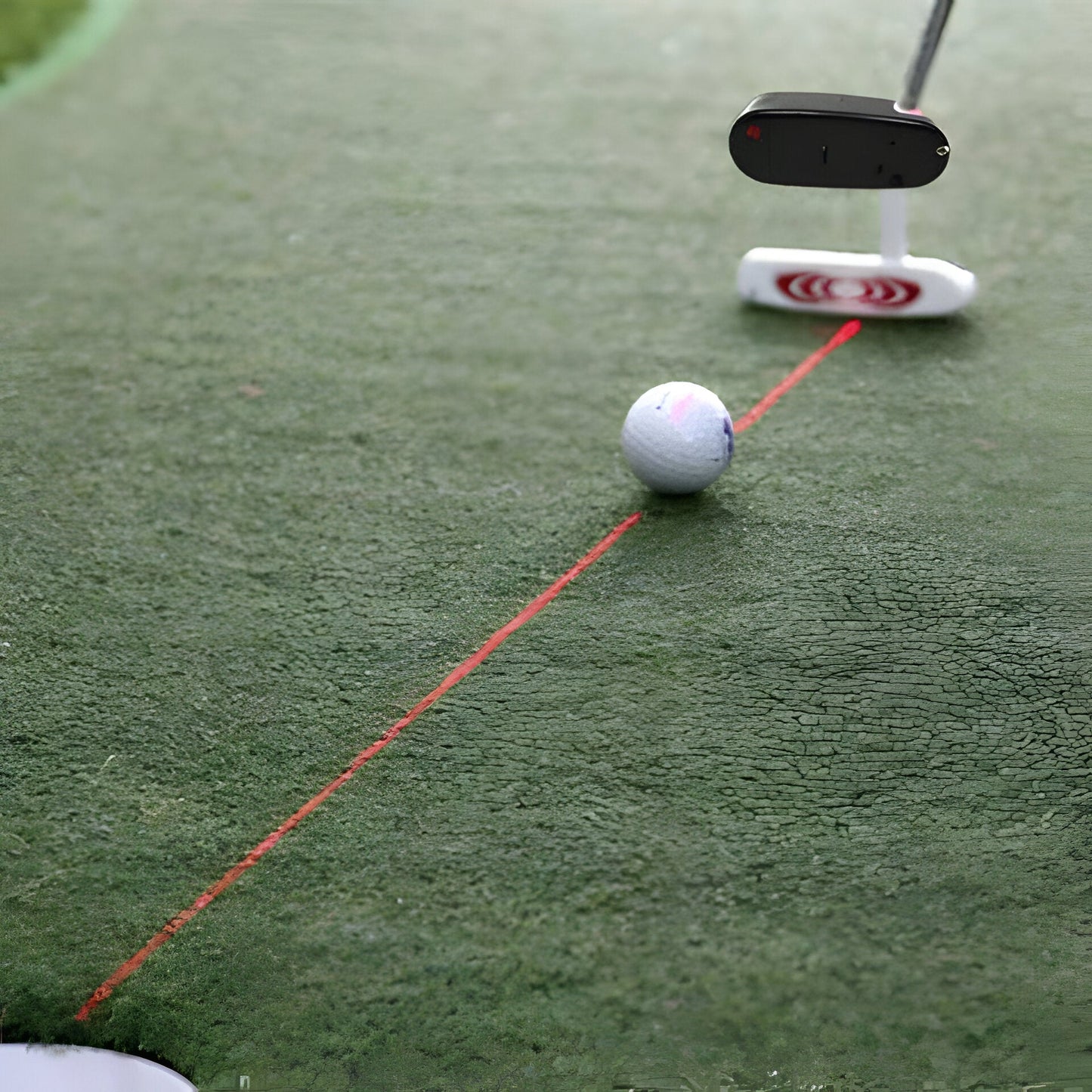 Laser Putting Alignment Guide with Putter Clip and Visible Beam