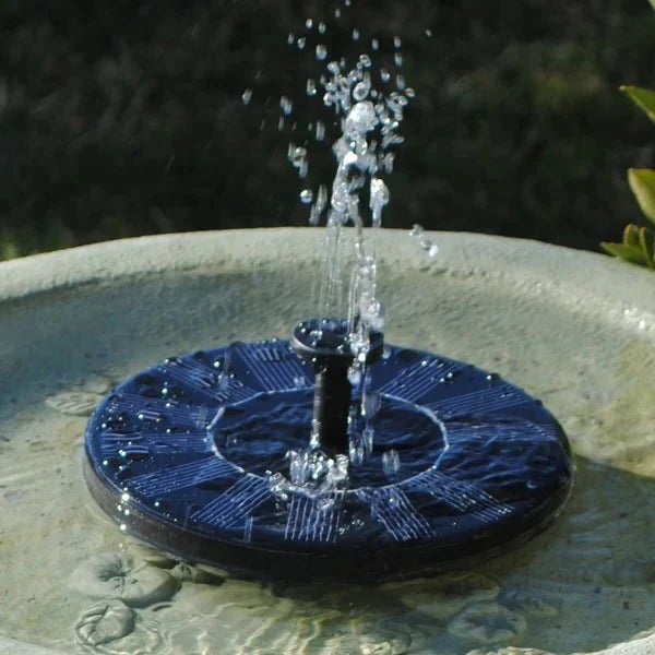 Solar Powered Garden Fountain Pump