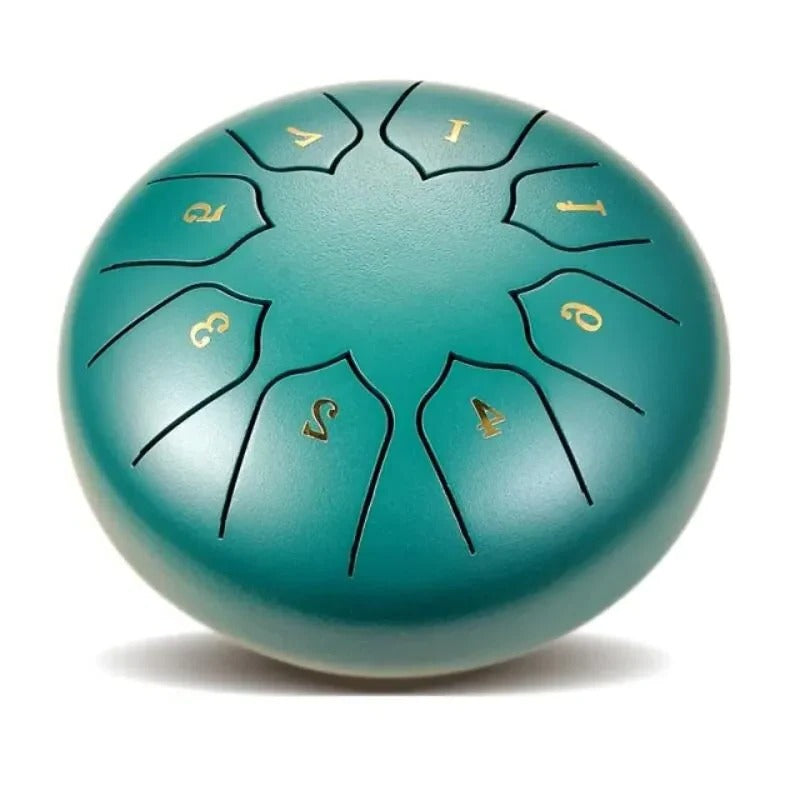 Musical 8-Tone Rain Drum for Relaxation and Music Practice