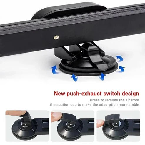 Quick Deploy Car Sunshade with Retractable Design