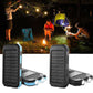 Solar Power Bank with Dual USB and Built-In LEDs, 500000mAh Weather Resistant