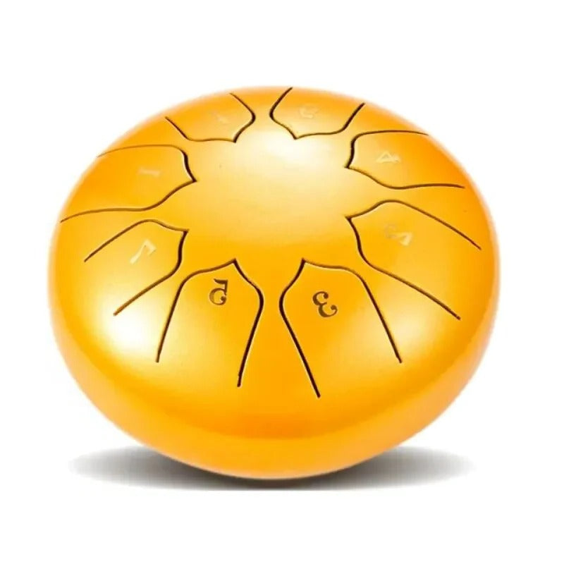 Musical 8-Tone Rain Drum for Relaxation and Music Practice
