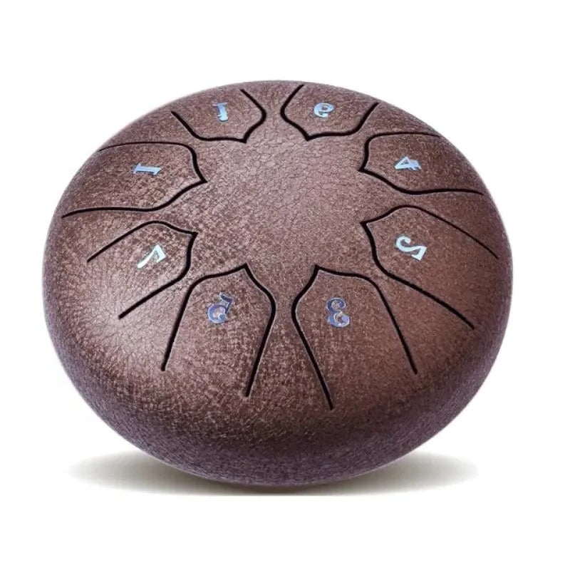 Musical 8-Tone Rain Drum for Relaxation and Music Practice
