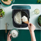 Compact Rice Cooker with Steamer Tray and Keep Warm Function, 1.2 Quart