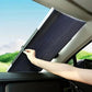 Quick Deploy Car Sunshade with Retractable Design