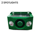 Solar Animal Deterrent Light with Flashing Spotlight and Alarm for Gardens