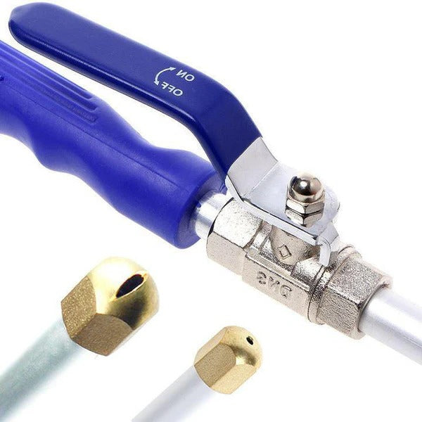 2-in-1 High-Pressure Cleaner for Garden Hose Use