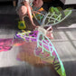 Motorized Fairy Wings with LED Lights and Flapping Action for Kids