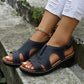 Women’s Supportive Wedge Sandals for Daily Comfort and Lift