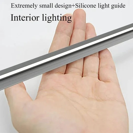 45 Degree LED Under Cabinet Lighting Bars with Invisible Ultra-Thin Design