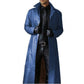 Men's Leather Coat with Full-Grain Exterior and Insulated Lining, Tailored Fit