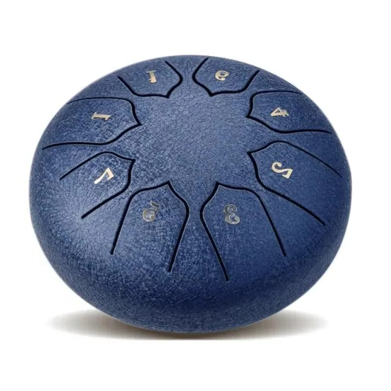 Musical 8-Tone Rain Drum for Relaxation and Music Practice