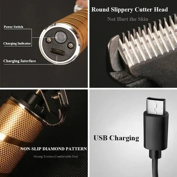 Cordless Professional Hair Clipper and Grooming Set