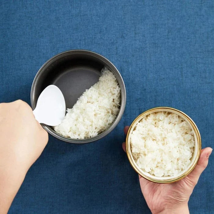 Compact Rice Cooker with Steamer Tray and Keep Warm Function, 1.2 Quart