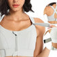High Support Front-Zip Sports Bra for Active and Everyday Wear