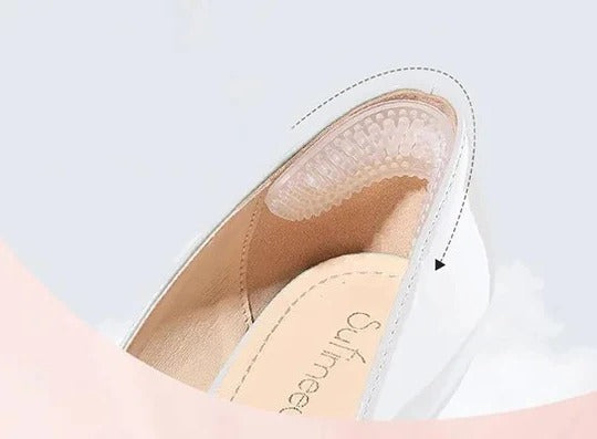Heel Cushion Inserts for Improved Shoe Fit and Daily Walking Comfort