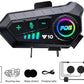 Motorcycle Helmet Bluetooth Headset for Music, Calls, and GPS Navigation