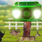 Solar Animal Deterrent Light with Flashing Spotlight and Alarm for Gardens