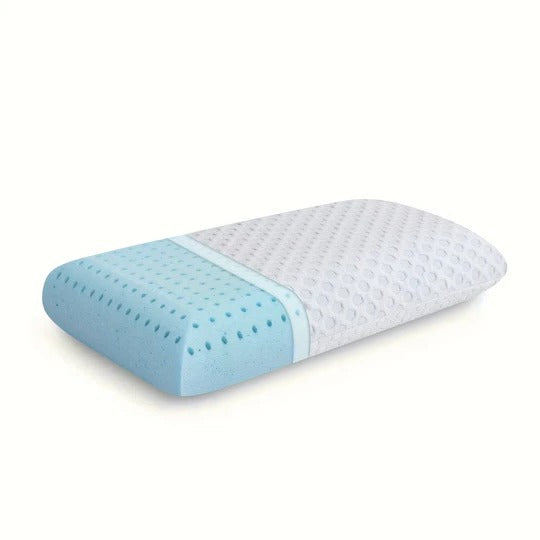Cooling Pillow With Dual-Sided Gel Memory Foam