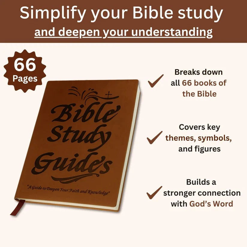 Scripture Study Journal with 66-Book Summaries and Reflection Space