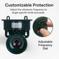 Solar Bird Repeller with PIR Motion Sensor and Sound Deterrent, Weatherproof