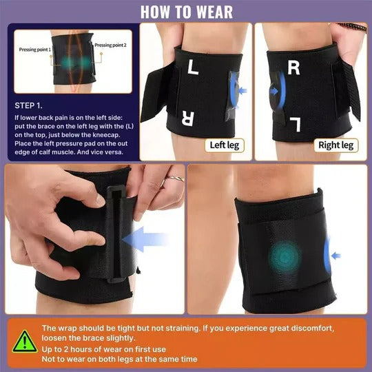 Sciatic Nerve Brace for Targeted Lower Leg Support