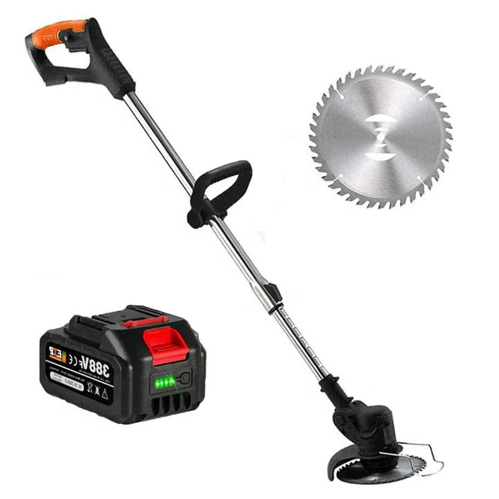 Powerful Battery-Operated Cordless Grass Trimmer