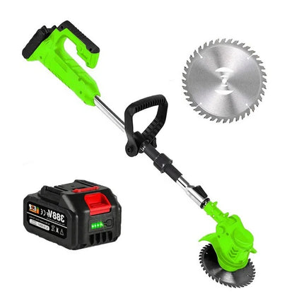 Powerful Battery-Operated Cordless Grass Trimmer