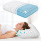 Cooling Pillow With Dual-Sided Gel Memory Foam