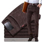 Corduroy Straight-Leg Trousers for Year-Round Wear