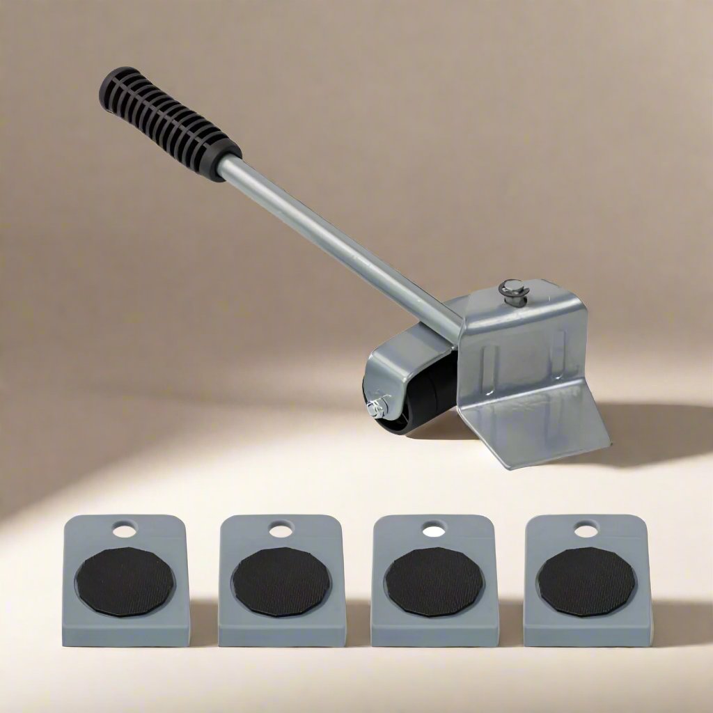Furniture Lifting Lever with Non-Scratch Sliding Pads and 330lb Capacity