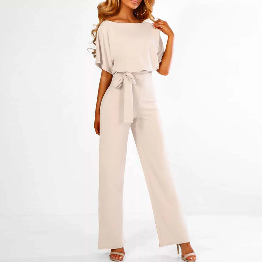 Dark Blue Fitted Jumpsuit with Cotton Polyester Blend and Machine Washable Care