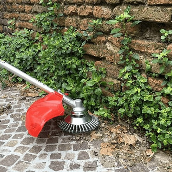 Steel Wire Trimmer Blade with Round Edge Design and 360-Degree Rotation for Grass Cutters