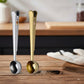 Tea Scoop with Built-In Bag Clip and One Teaspoon Measure, Stainless Steel
