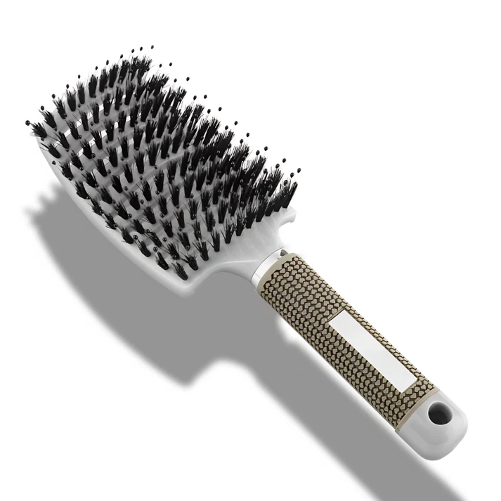 Detangler Brush with Flexible Bristles for All Hair Types